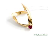 Pawnitems, Ring, with stone, in auction: Pawn – Tuesday 17 June 2008