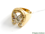 Pawnitems, Ring, with stones, in auction: Pawn – Tuesday 17 June 2008