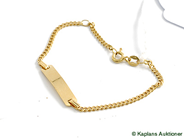 Pawnitems, Bracelet, "curb", in auction: Pawn – Tuesday 17 June 2008