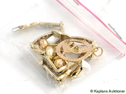 Pawnitems, Lot of Gold, imperfect pcs of jewellery, in auction: Pawn – Tuesday 17 June 2008
