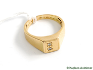 Pawnitems, Signet-ring, engraved, in auction: Pawn – Tuesday 17 June 2008