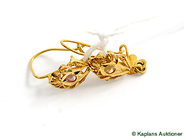 Pawnitems, Earrings, 1 pair, in auction: Pawn – Tuesday 17 June 2008