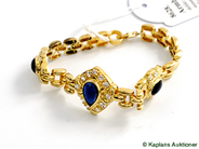 Pawnitems, Bracelet, imperfect and with repiga stones, in auction: Pawn – Tuesday 17 June 2008