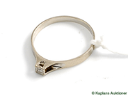 Pawnitems, Ring, white gold, in auction: Pawn – Tuesday 17 June 2008
