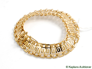 Pawnitems, Lot of Gold, imperfect bracelet, in auction: Pawn – Tuesday 17 June 2008