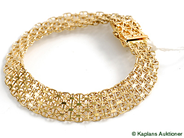 Pawnitems, Bracelet, "x-link" with bar, in auction: Pawn – Tuesday 17 June 2008