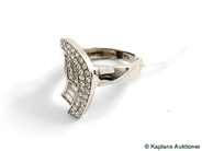 Pawnitems, Ring, white gold, in auction: Pawn – Tuesday 17 June 2008