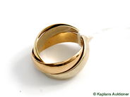 Pawnitems, Trinityring, trefärgad, in auction: Pawn – Tuesday 17 June 2008