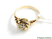 Pawnitems, Ring, with stone, in auction: Pawn – Tuesday 17 June 2008