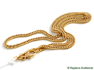 Pawnitems, Necklace, "curb", in auction: Pawn – Tuesday 17 June 2008