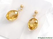 Pawnitems, Earrings, 1 pair, in auction: Pawn – Tuesday 17 June 2008