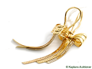 Pawnitems, Earrings, trefärgade, in auction: Pawn – Tuesday 17 June 2008