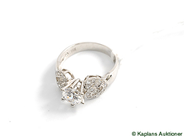 Pawnitems, Ring, white gold, in auction: Pawn – Tuesday 17 June 2008