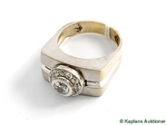 Pawnitems, Ring, white gold, in auction: Pawn – Tuesday 17 June 2008