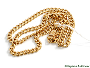 Pawnitems, Necklace, "curb", in auction: Pawn – Tuesday 17 June 2008