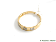 Pawnitems, Ring, with 12st small Diamonds, in auction: Pawn – Tuesday 17 June 2008
