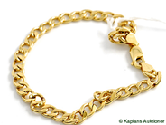 Pawnitems, Bracelet, "curb", in auction: Pawn – Tuesday 17 June 2008