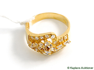 Pawnitems, Ring, with stones, in auction: Pawn – Tuesday 17 June 2008