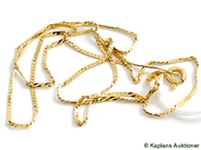 Pawnitems, Lot of Gold, imperfect necklace, in auction: Pawn – Tuesday 17 June 2008