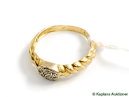 Pawnitems, Lot of Gold, imperfect ring with stones, in auction: Pawn – Tuesday 17 June 2008