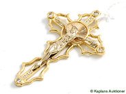 Pawnitems, Pendant, Crucifix with stones, in auction: Pawn – Tuesday 17 June 2008