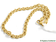 Pawnitems, Bracelet, 18K 11,1g 22,5cm  slitet vid låset, in auction: Pawn – Tuesday 17 June 2008