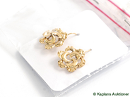 Pawnitems, Earrings, 1 pair, in auction: Pawn – Tuesday 17 June 2008