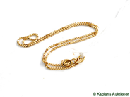 Pawnitems, Lot of Gold, imperfect vristlänk, in auction: Pawn – Tuesday 17 June 2008
