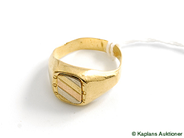 Pawnitems, Lot of Gold, imperfect ring, in auction: Pawn – Tuesday 17 June 2008