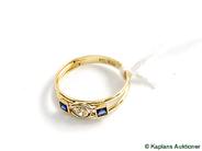 Pawnitems, Ring, with stones, in auction: Pawn – Tuesday 17 June 2008