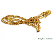 Pawnitems, 2 Halskedjor, Singapore, in auction: Pawn – Tuesday 17 June 2008