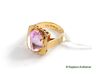 Pawnitems, Ring, with stone, in auction: Pawn – Tuesday 17 June 2008