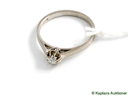 Pawnitems, Ring, white gold, in auction: Pawn – Tuesday 17 June 2008