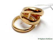 Pawnitems, Rings, 3 rings 18K with engraving Ø171/4, in auction: Pawn – Tuesday 17 June 2008