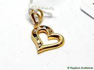 Pawnitems, Pendant, 18K with stones 1,6g, in auction: Pawn – Tuesday 17 June 2008
