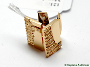 Pawnitems, Manchett.k, Pair manchettknappar 18K with diamonds 2xca 0,01ct 10,3g, in auction: Pawn – Tuesday 17 June 2008