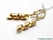 Pawnitems, Earrings, pair earrings 18K 3,2g, in auction: Pawn – Tuesday 17 June 2008