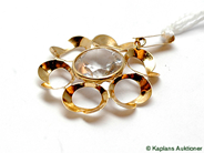 Pawnitems, Pendant, 18K with stor stone 2,3g, in auction: Pawn – Tuesday 17 June 2008