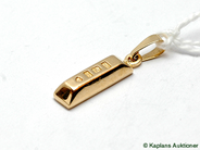 Pawnitems, Pendant, 18K (guldtacka) 3,1g, in auction: Pawn – Tuesday 17 June 2008
