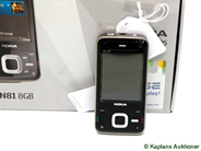 Pawnitems, Telefon,Mobiltelefon Nokia N81 8GB Headset, in auction: Pawn – Tuesday 17 June 2008