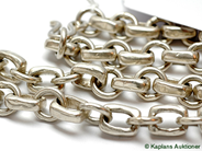 Pawnitems, Necklace, Ankarlänk in silver (925) 46cm 120,5g, in auction: Pawn – Tuesday 17 June 2008