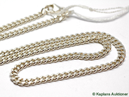 Pawnitems, Necklace, "curb" in silver (925) 22cm 20g, in auction: Pawn – Tuesday 17 June 2008