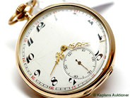 Pawnitems, Pocketwatch, 1 case 14K engraved glaset löst, in auction: Pawn – Tuesday 17 June 2008
