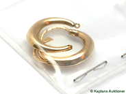 Pawnitems, Earrings, one pair 18K, in auction: Pawn – Tuesday 17 June 2008