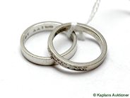Pawnitems, Rings, 2st 18K, in auction: Pawn – Tuesday 17 June 2008