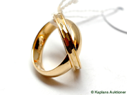 Pawnitems, Rings, 2st 18K plain, in auction: Pawn – Tuesday 17 June 2008