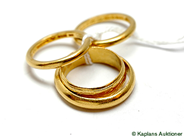 Pawnitems, Rings, 4st 23K, in auction: Pawn – Tuesday 17 June 2008