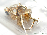 Pawnitems, Earrings, two pair, in auction: Pawn – Tuesday 17 June 2008