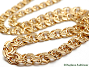 Pawnitems, Necklace, 18K, in auction: Pawn – Tuesday 17 June 2008