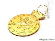 Pawnitems, Medal, 18K Uppsala Kommun, in auction: Pawn – Tuesday 17 June 2008